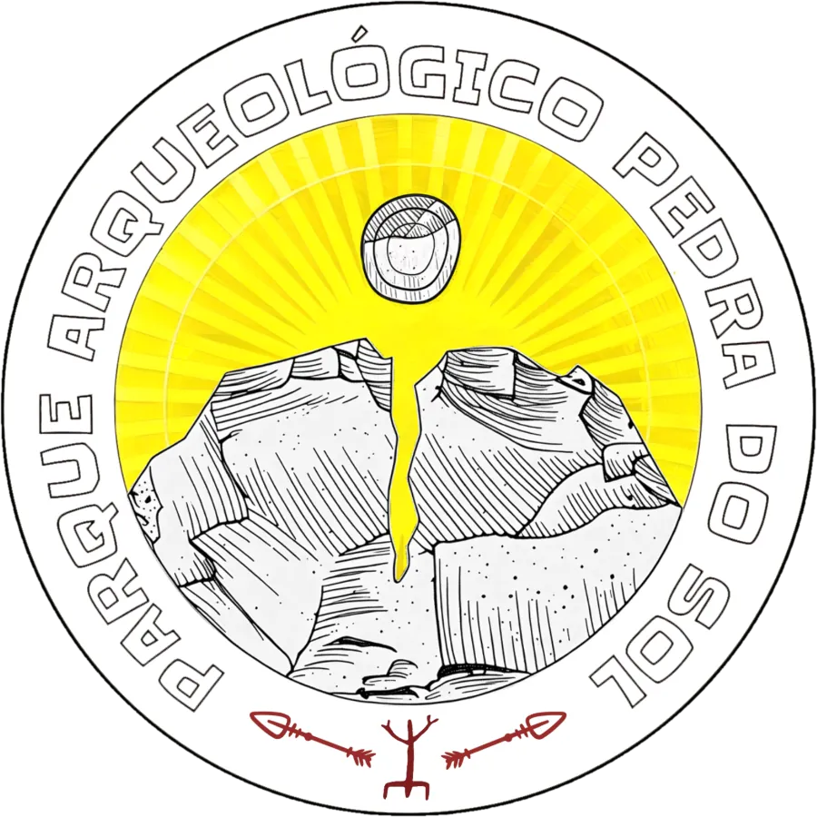 Identidade visual do Parque Arqueológico da Pedra do Sol.